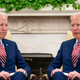 Image for article titled Biden Presses Cybernetic Biden Replica On Growing Threat Of Automation